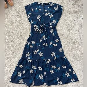 Banana Republic Floral Midi Dress